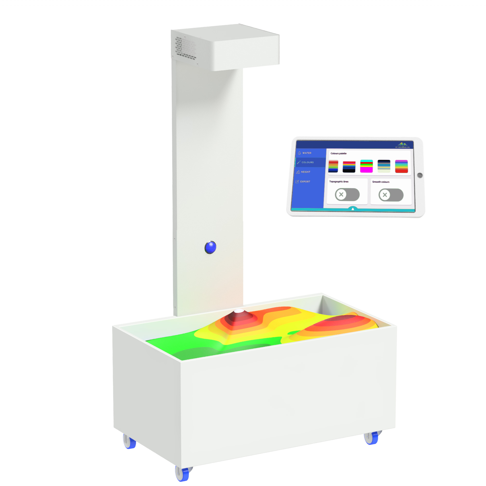 Piaskownica Interaktywna AR-Sandbox 1 Piaskownica Interaktywna AR-Sandbox 1